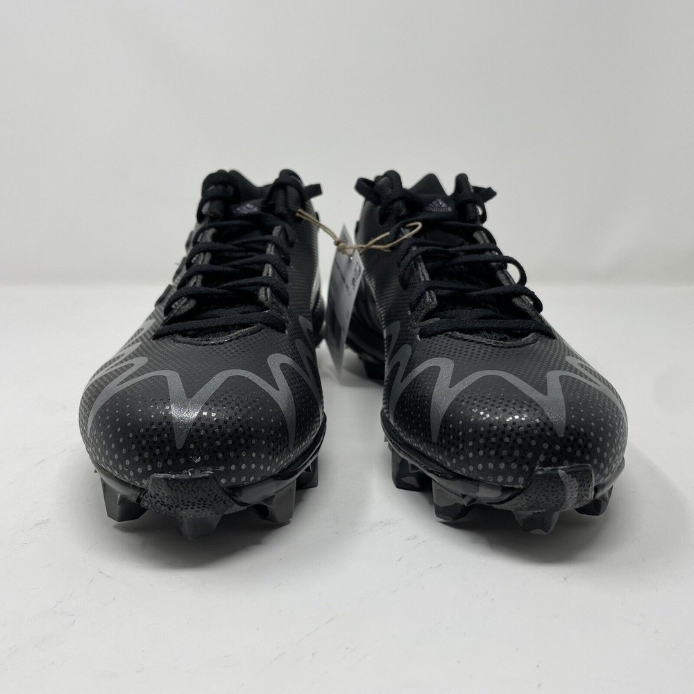 Adidas Kids Freak Spark Mid Football Cleats Core Black Metallic Size Youth 6 - Picture 4 of 9